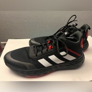 Adidas men’s basketball shoes size 12.